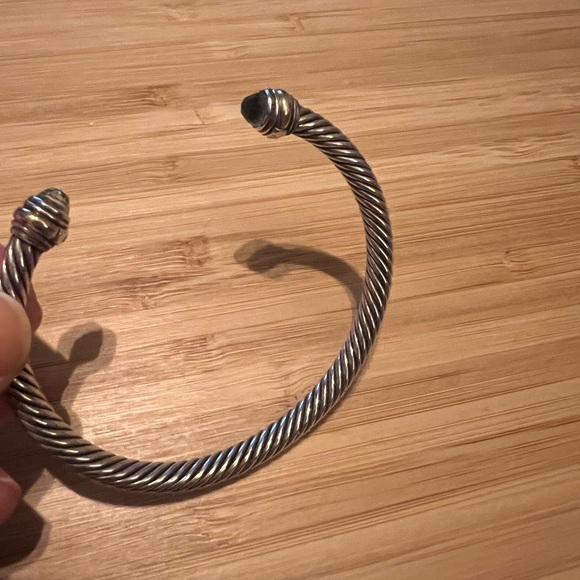 David Yurman Cable Classics Bracelet with Gemstone and Gold - Picture 2 of 4